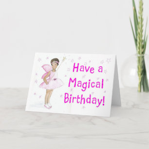 Fairy Birthday Card