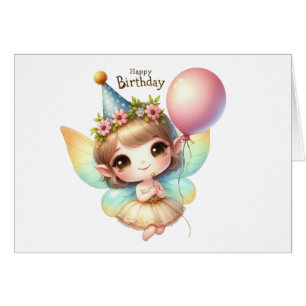 Fairy Birthday Card