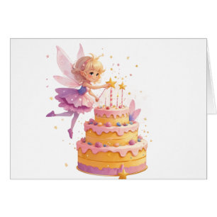 Fairy Birthday Card