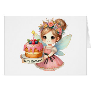 Fairy Birthday Card