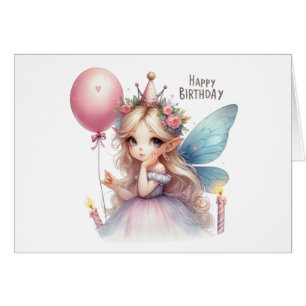 Fairy Birthday Card