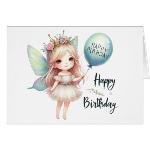 Fairy Birthday Card