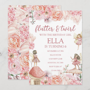 Fairy Birthday Invitation