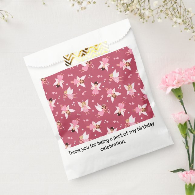 Fairy Birthday Party Favour Bags (Sealed)