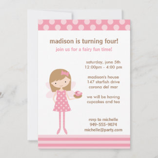 Fairy Birthday Party Invitation