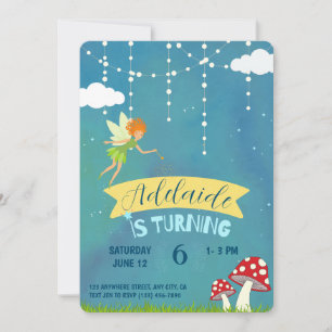 Fairy Birthday Party Invitation