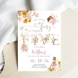 Fairy Birthday Party Invitation
