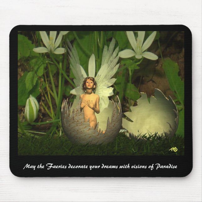 Fairy Blessing Mousepad.. Mouse Mat (Front)