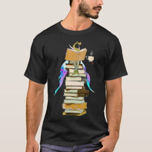 Fairy books, tea, coffee gift  T-Shirt