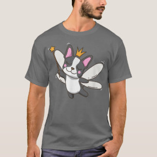 Fairy Boston Terrier Breeder Dog Whisperer Lover P T-Shirt