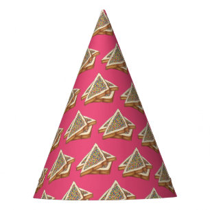 Fairy Bread Hundreds and Thousands Australian Food Party Hat