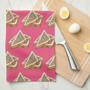 Fairy Bread Hundreds and Thousands Australian Food Tea Towel
