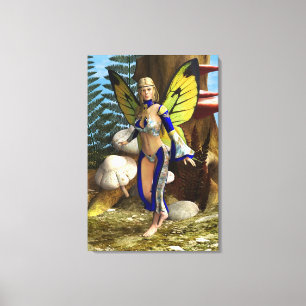 Fairy Butterfly Canvas Print
