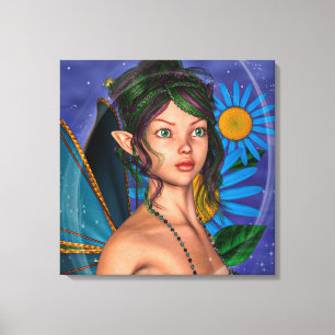 Fairy Butterfly Canvas Print