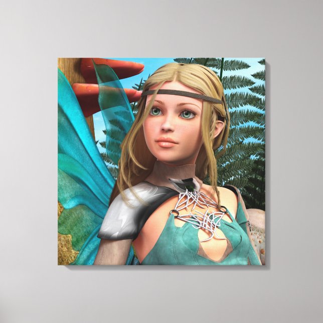 Fairy Butterfly Canvas Print (Front)