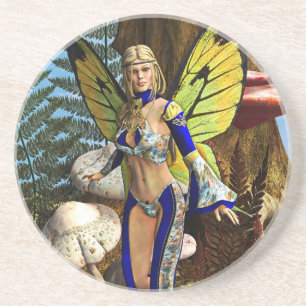 Fairy Butterfly Coaster