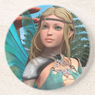 Fairy Butterfly Coaster