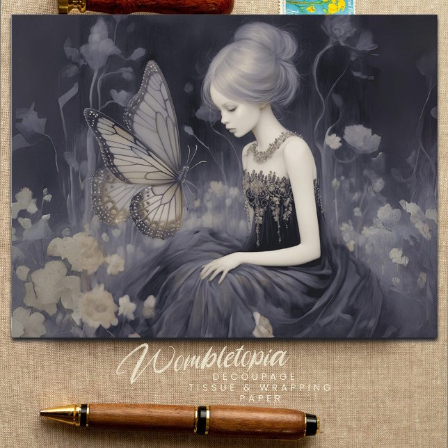 Fairy Butterfly Garden Dreamland Postcard (Creator Uploaded)