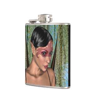 Fairy Butterfly Hip Flask