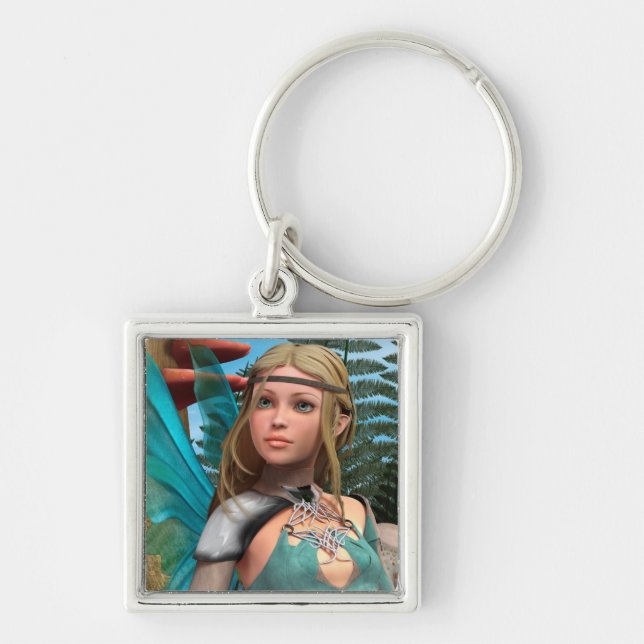 Fairy Butterfly Key Ring (Front)