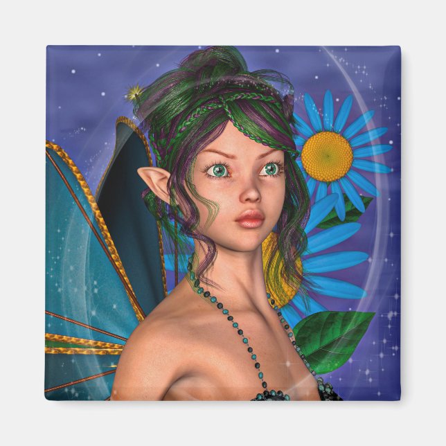 Fairy Butterfly Magnet (Front)