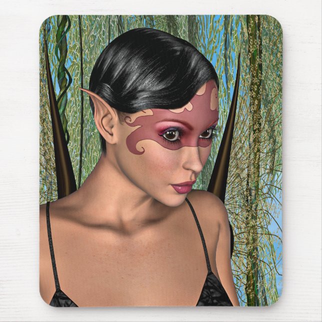 Fairy Butterfly Mouse Mat (Front)