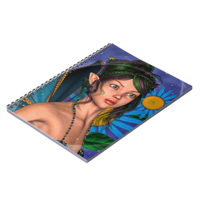 Fairy Butterfly Notebook (Left Side)