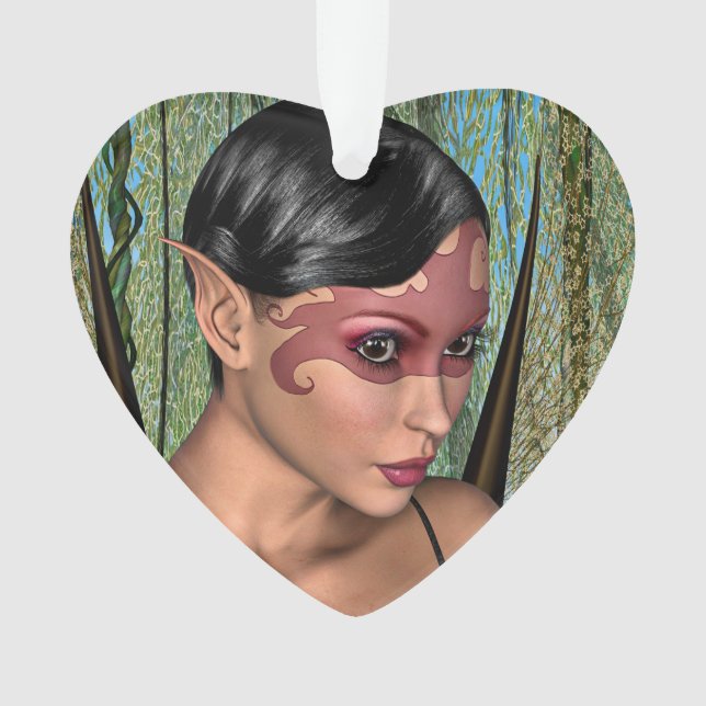 Fairy Butterfly Ornament (Front)