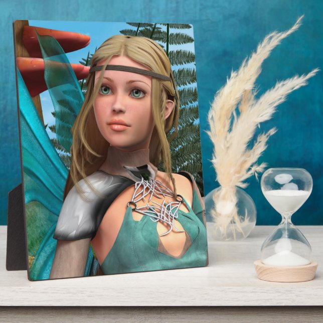 Fairy Butterfly Plaque (Side)