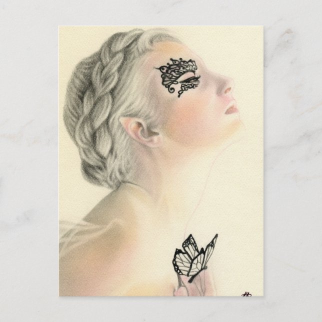 Fairy Butterfly Postcard (Front)