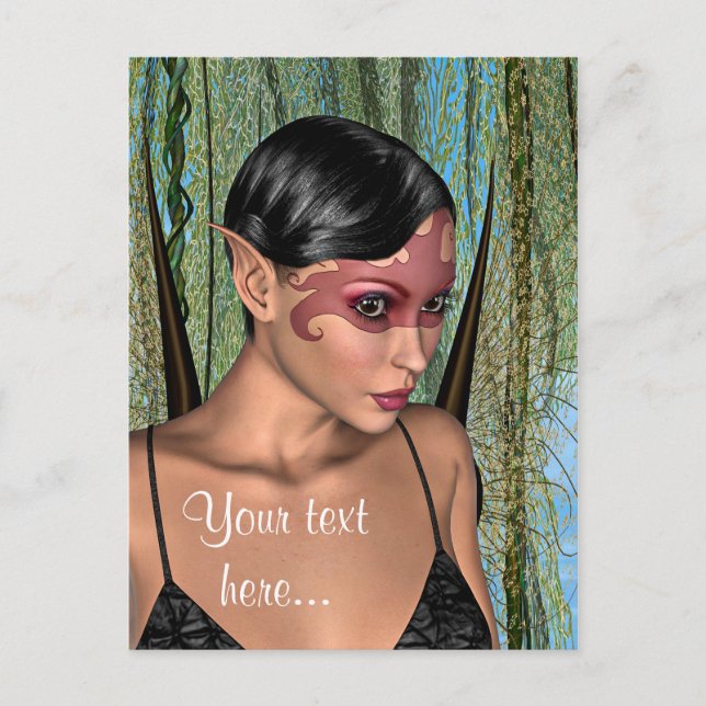 Fairy Butterfly Postcard (Front)