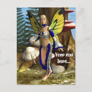 Fairy Butterfly Postcard