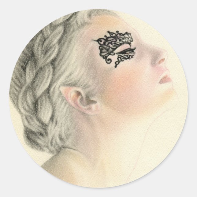 Fairy Butterfly Sticker (Front)