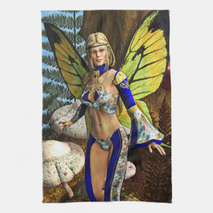 Fairy Butterfly Tea Towel