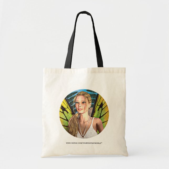 Fairy Butterfly Tote Bag (Front)