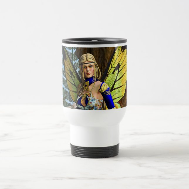 Fairy Butterfly Travel Mug (Center)