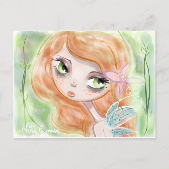 FAIRY CARTOON postcard (Front)
