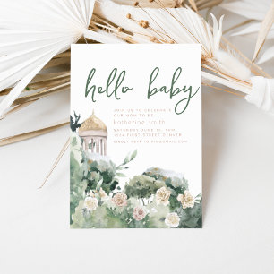 Fairy Castle Fantasy Baby Shower Invitation