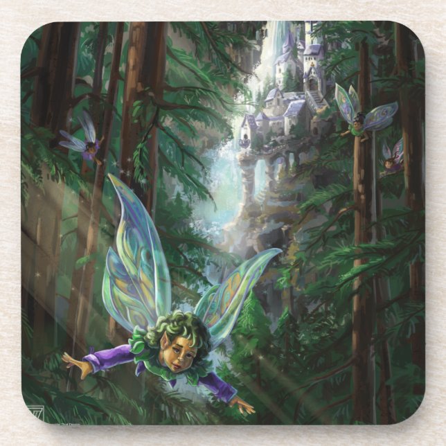Fairy Castle Forest Coaster (Front)