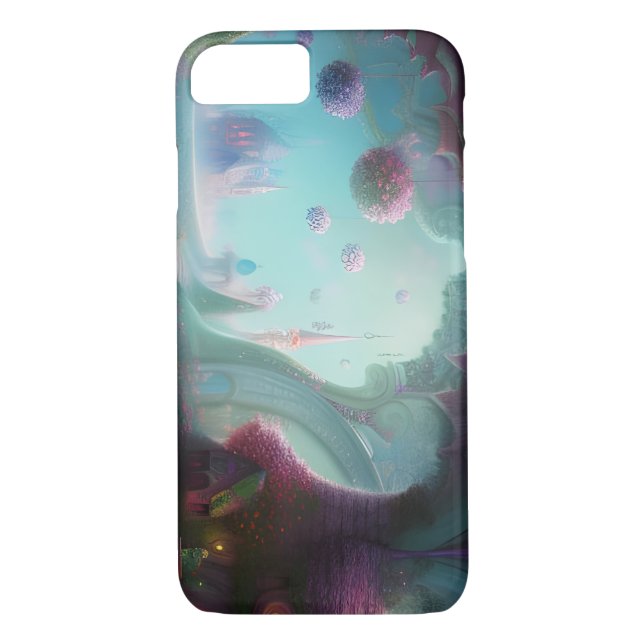Fairy Castle in the Enchanted Woods Case-Mate iPhone Case (Back)