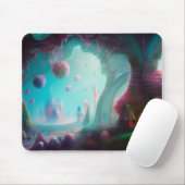 Fairy Castle in the Enchanted Woods Mouse Mat (With Mouse)