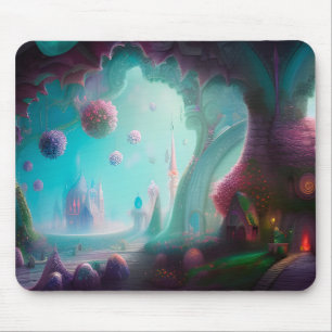 Fairy Castle in the Enchanted Woods Mouse Mat