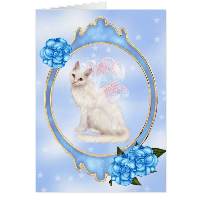Fairy Cat All Occasion Card (Front)