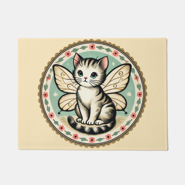 Fairy Cat                                          Doormat (Front)