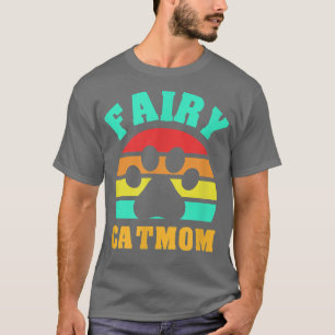 Fairy Cat Mum Funny Cat T-Shirt