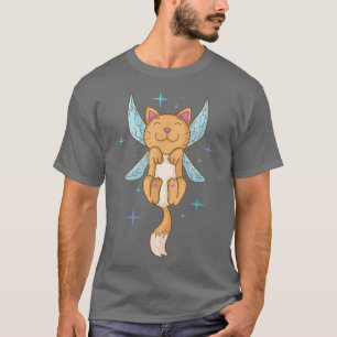 Fairy Cat with Wings T-Shirt