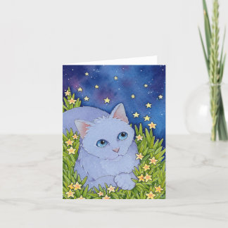 Fairy Cats Affirmation cute cat fairy STARS card