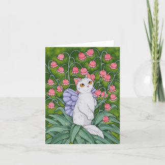 Fairy Cats Affirmation cute cat SCENT Card