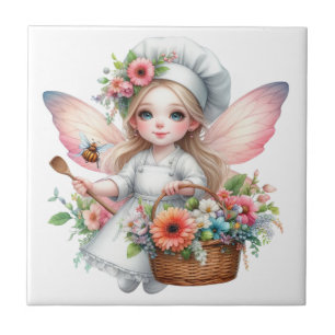 Fairy Chef Ceramic Tile