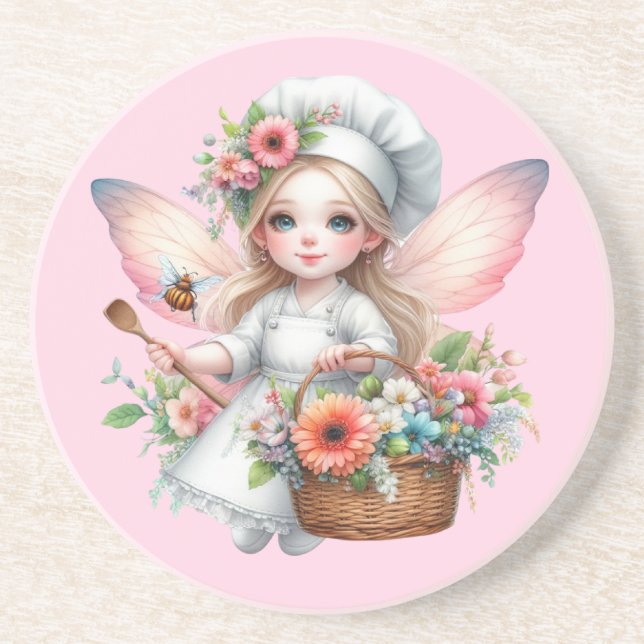 Fairy Chef Coaster (Front)